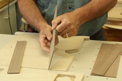 Pr�parer des lamelles de bois