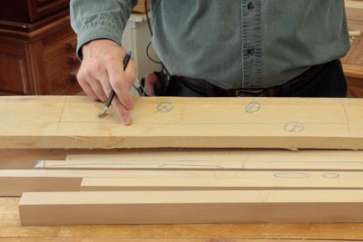 Tables gigognes - S�lection du bois