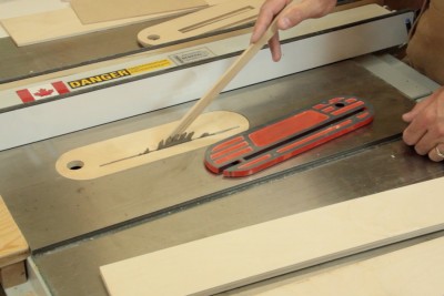 Cours de d�monstration - Fabriquez une plaque � Zero clearance �