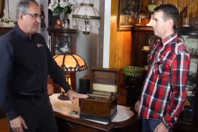 Antiquit�, bo�te � musique