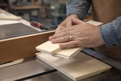 Truc pour ajuster une coupe � mi-bois
