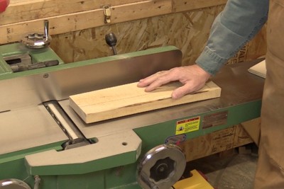 Redresser une planche � la d�gauchisseuse
