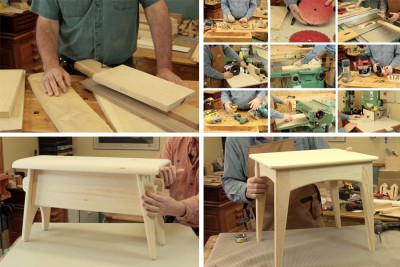 Initiation au travail du bois et des outils d'atelier