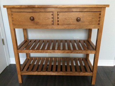 Petite table d'entr�e