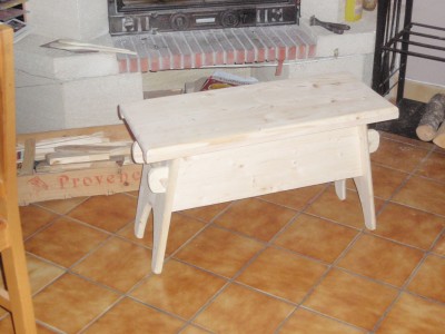 Banc rustique