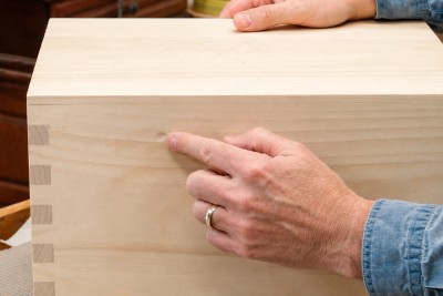 R�parer une marque sur le bois
