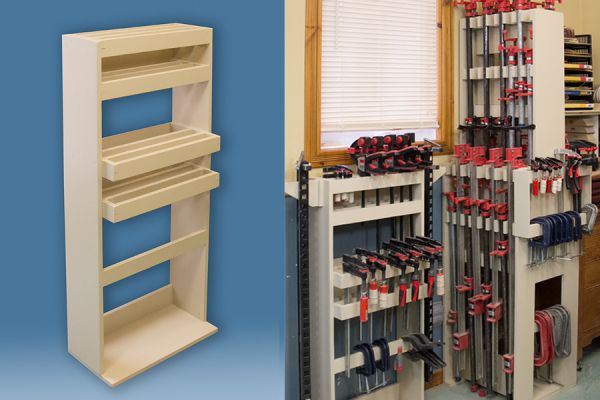 Petit support pour serre-joints � main
