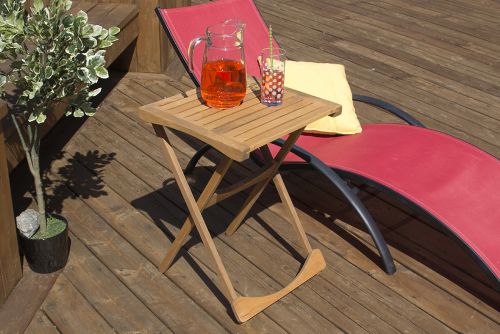 Petite table pliante