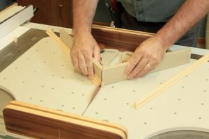 Guide � 45 degr�s avec ajustement double