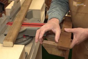 Coupe des composants des supports