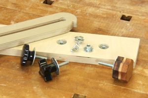 Installation d'�crous en � T �