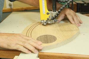 D�coupage final de la planche