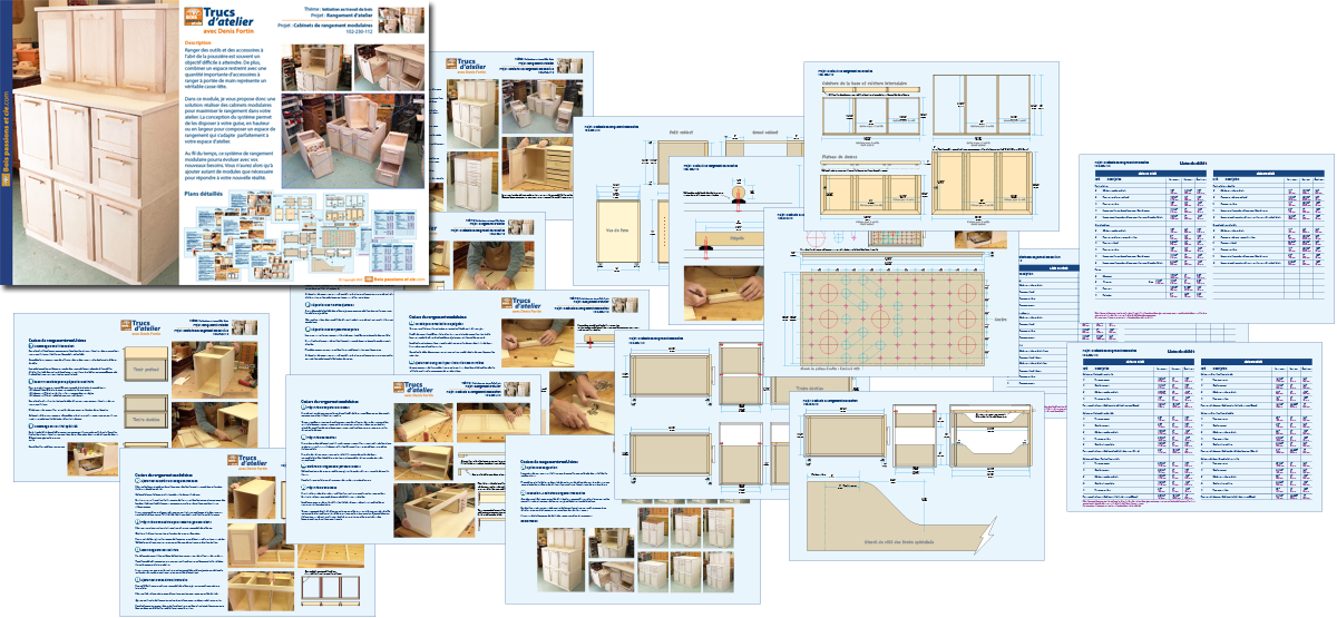 Cahier de plans papier disponible