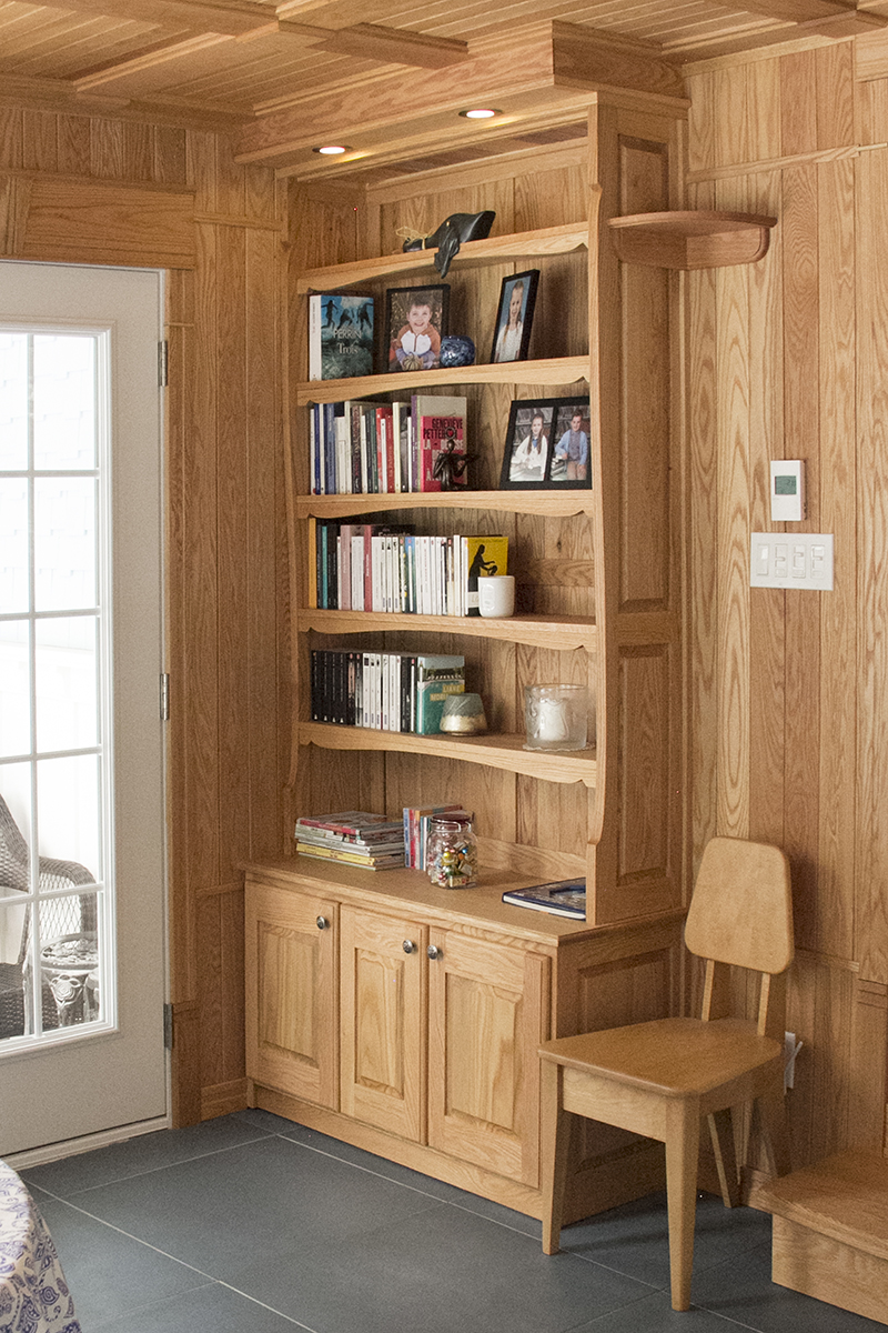 Solarium d�tail biblioth�que gauche