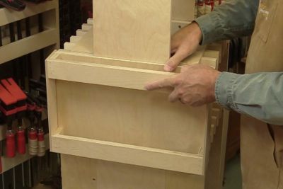 Support optionnel pour serre-joints à main