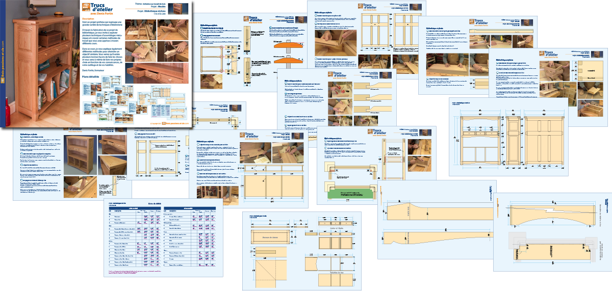 Cahier de plans papier disponible