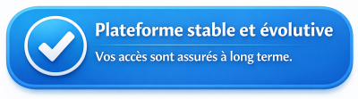 Badge stabilité et évolution Badge stabilité et évolution