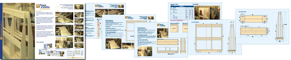 Cahier de plans papier disponible