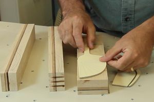 Ajustement du bloc du couteau