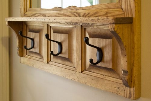 D�tails du miroir fini antique