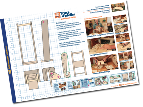 Cahier de plans papier disponible