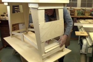Installation des premiers composants de la tablette
