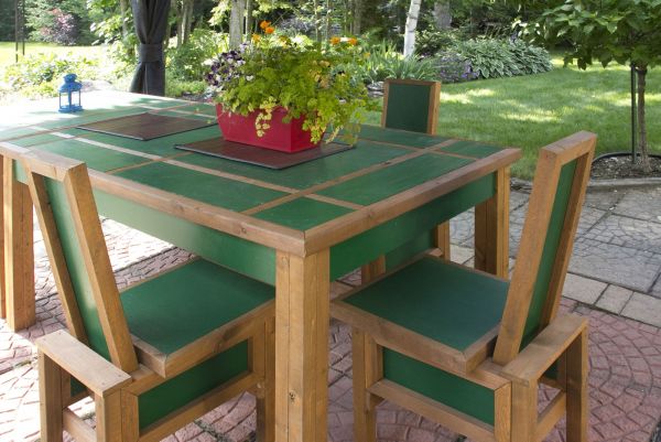 Ensemble patio - Style contemporain