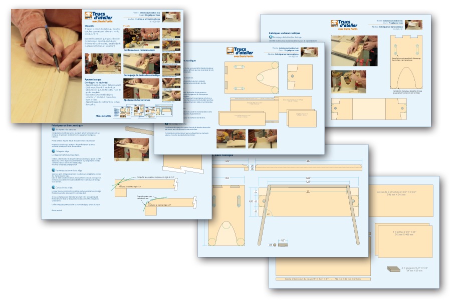 Cahier de plans papier disponible