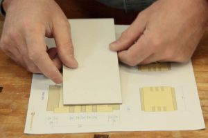 Pr�paration du stencil pour positionner les cl�s