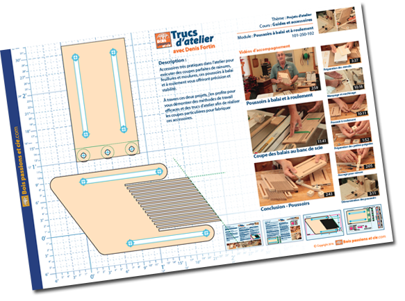 Cahier de plans papier disponible