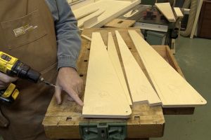 Assemblage des pattes