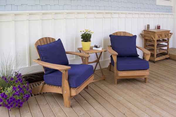 Fauteuil de style Adirondack