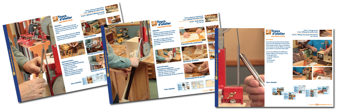Cahier de plans papier disponible