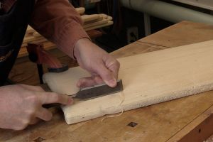 Simulation d'une fissure sur le bois