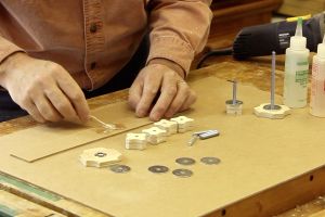 Assemblage des poign�es