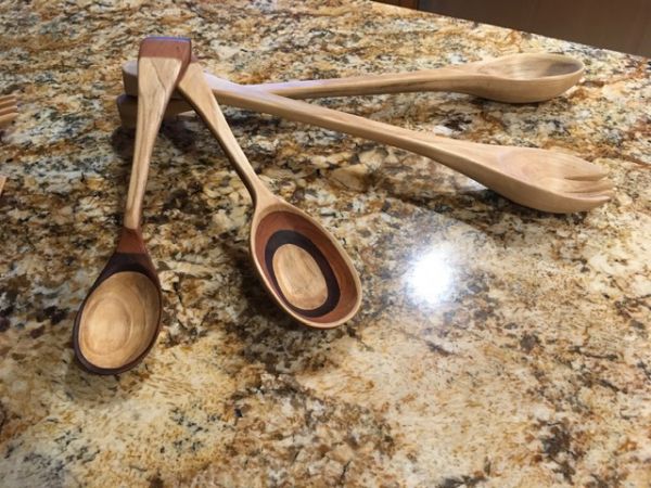 Ustensilles en bois - Fran�ois Bergeron
