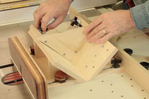 Installation de la but�e ajustable