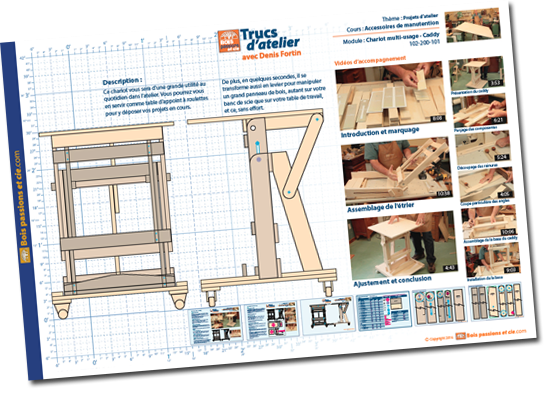 Cahier de plans papier disponible