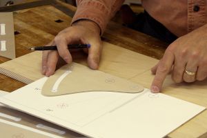 Pr�paration des guides � angles