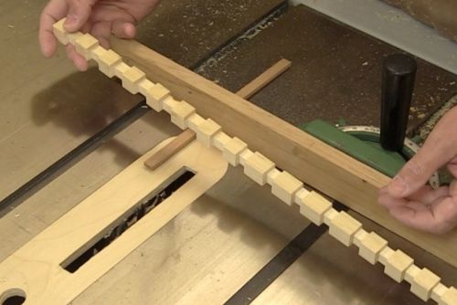 Fabrication de denticule