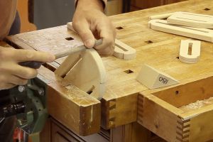 Finalisation du fa�onnage des appuis