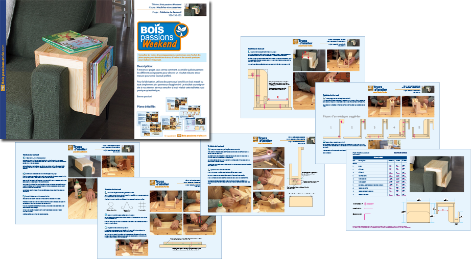 Cahier de plans papier disponible
