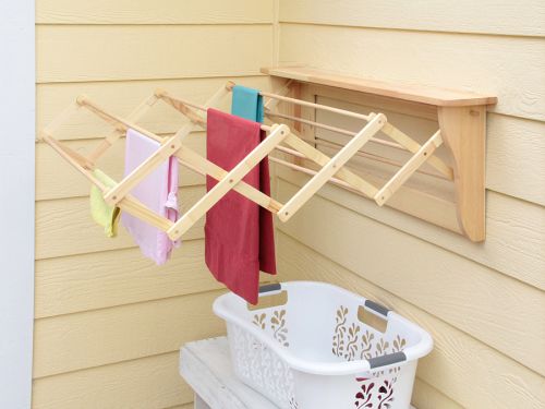 Séchoir à linge en bois