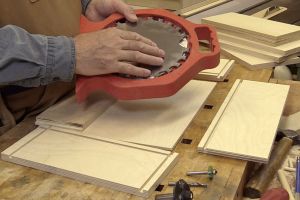 Outils recommand�s pour les rainures du tiroir
