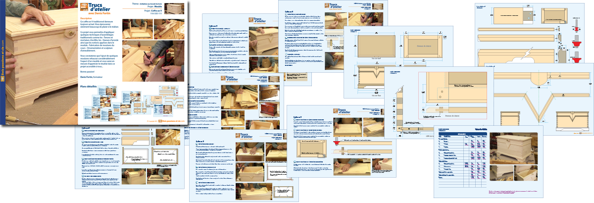 Cahier de plans papier disponible