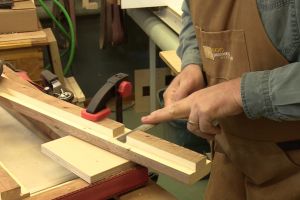 Truc pour ajuster le fond des mortaises