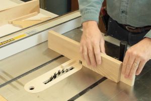 Si vous utilisez votre guide de banc de scie