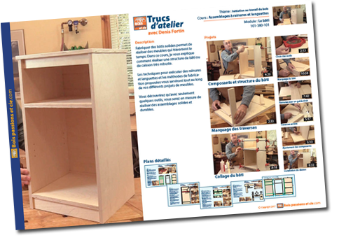 Cahier de plans papier disponible