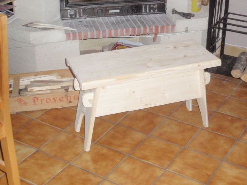 Banc rustique