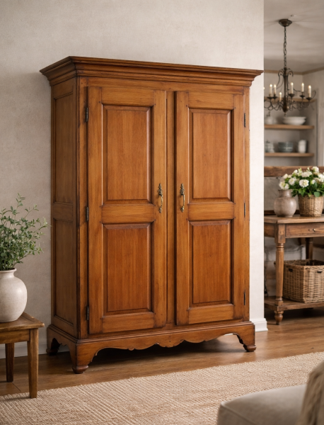 Armoire traditionnelle en pin